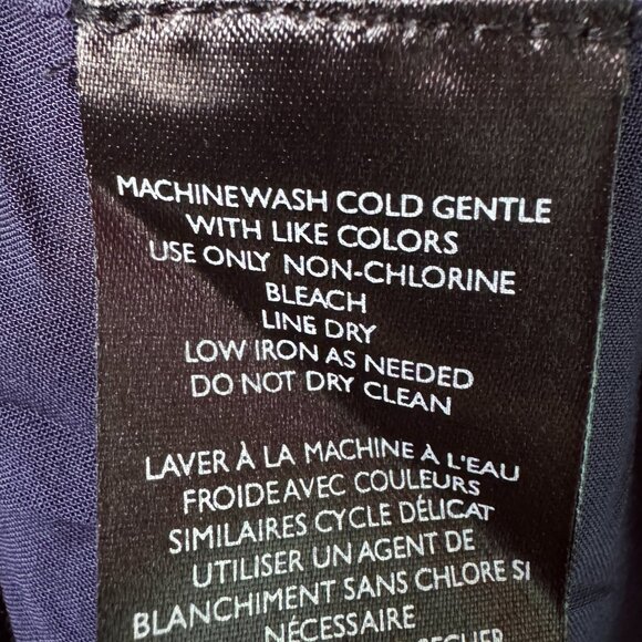 NWT Anthropologie Navy Floral Rose Print Katerina Button-Front Dress Women's 1X - Picture 15 of 15